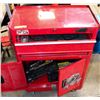 Image 1 : RED "SKULL" TOOLCHEST WITH CONTENTS