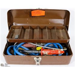 FISHING TACKLE BOX WITH CONTENTS