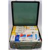 Image 1 : METAL WATER RESISTANT FIRST AID KIT