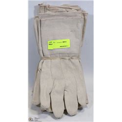 6 PAIRS OF COTTON GLOVES