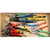 Image 1 : BOX OF ASSORTED TIN-SNIPS IN VARIOUS BRANDS,