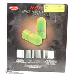 LOT OF 2 BOXES OF PELTOR NEXT TATTOO EARPLUGS