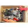Image 1 : BOX OF ASSORTED GOODS INCL FOREDOM 115 VAC 1.7 AMP
