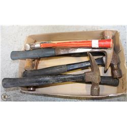 LOT OF 6 HAMMERS