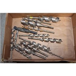 FLAT OF ASSORTED DRILL BITS