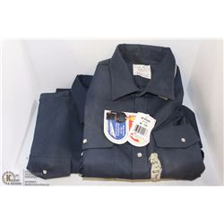 PAIR OF XL BIG BILL COLLARED WORKSHIRT