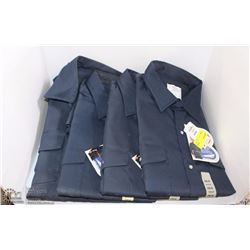 4 XXL BIG BILL COLLARED WORKSHIRTS