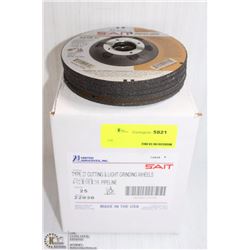 SAIT DEPRESSED-CENTER GRINDING DISCS