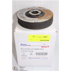 SAIT DEPRESSED-CENTER GRINDING DISCS