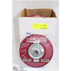 10 SAIT TOUGH-GRIND GRINDING DISCS