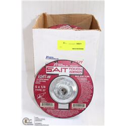 10 SAIT TOUGH-GRIND GRINDING DISCS