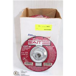 10 SAIT TOUGH-GRIND GRINDING DISCS