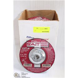 10 SAIT TOUGH-GRIND GRINDING DISCS