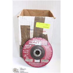 10 SAIT TOUGH-GRIND GRINDING DISCS