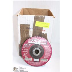 10 SAIT TOUGH-GRIND GRINDING DISCS