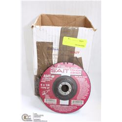 10 SAIT TOUGH-GRIND GRINDING DISCS