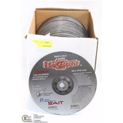 25 SAIT Z-TECH LONG-LIFE GRINDING DISCS