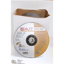 25 SAIT Z-TECH LONG-LIFE GRINDING DISCS