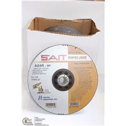 25 SAIT Z-TECH LONG-LIFE GRINDING DISCS