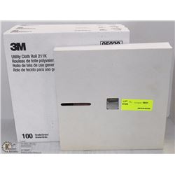 200 YARDS OF ABRASIVE ROLLS