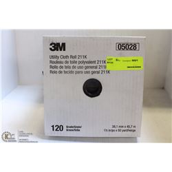 200 YARDS OF 3M ABRASIVE CLOTH ROL