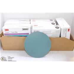 6" 3M-TRIZACT FOAM DISCS 105 TOTAL