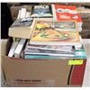 Image 1 : BOX FULL OF MEDICAL AND COOKING BOOKS + OTHERS