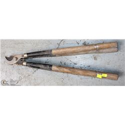 LOT OF 2 PRUNING SHEARS