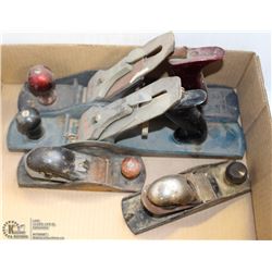 LOT OF 4 STANLEY PLANERS