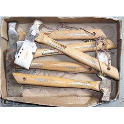 LOT OF 5 FORESTER HICKORY AXES