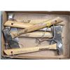 Image 1 : LOT OF 5 FORESTER HICKORY AXES