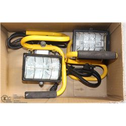 PAIR OF SHOP WORK LIGHTS