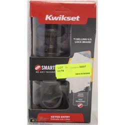 KWIKSET SMARTKEY KEYED ENTRY DOORKNOB