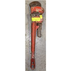 LOT OF 2 FORESTER BIG PIPE WRENCHES