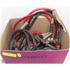 Image 1 : BOX W/ 2 SETS OF BOOSTER CABLES