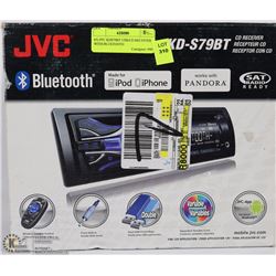 63) JVC KDS79BT USB/CD RECEIVER WITH BLUETOOTH