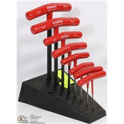 BONDHUS ALLEN WRENCH SET   WITH STAND
