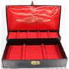 Image 1 : 225) VINTAGE JEWELLERY BOX. NO KEY.