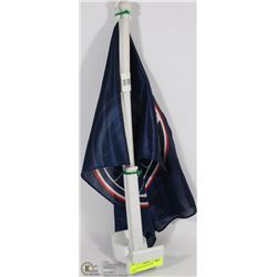 2 NEW EDMONTON OILERS WINDOW FLAGS