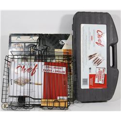 BOX W/MASTERCHEF 10-PC BBQ TOOL SET,