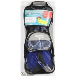 SPEEDO DIVE - FINS, SNORKLE & MASK SET -