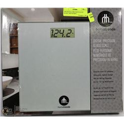 189) DIGITAL PRECISION GLASS SCALE. NEW IN BOX.