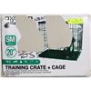 Image 1 : OXGORD SMALL TRAINING CRATE & CAGE WTH TRAY ,NEW