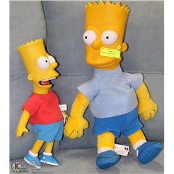 #26-2 BART SIMPSON DOLLS