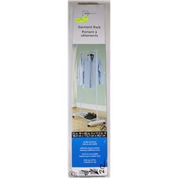 194) MAINSTAYS GARMENT RACK. NEW IN BOX.