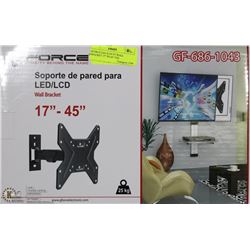 GFORCE LED /LCD TV WALL BRACKET 17" TO 45" TVS