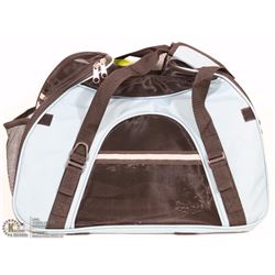 FUR HAVEN PET CARRIER, ALL SEASON ,BLUE ,SMALL
