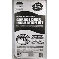 NEW DO IT YOUR SELF GARAGE DOOR INSULATION KIT