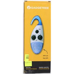 GADGETREE AM/FM SHOWER RADIO