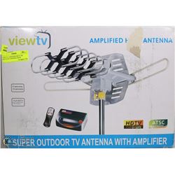 VIEW TV AMPLIFIED HDTV 360 ROTATING ANTENNA WITH